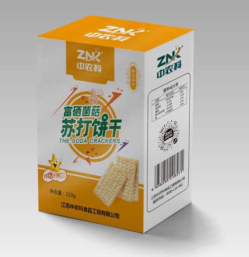 富硒菌菇苏打饼干保健功能